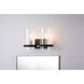 Mazant 2 Light 19 inch MB+PC Bath Light Wall Light